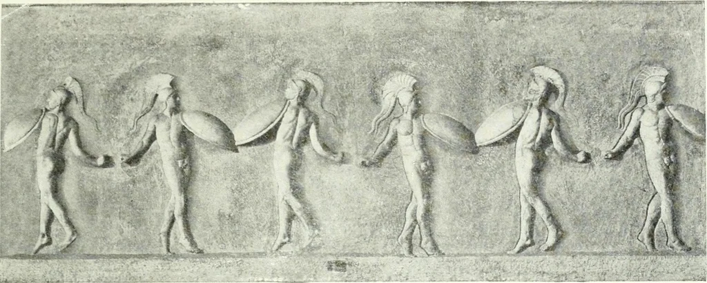 An illustration from Nouvelle mythologie illustrée, 1920, leaf 54