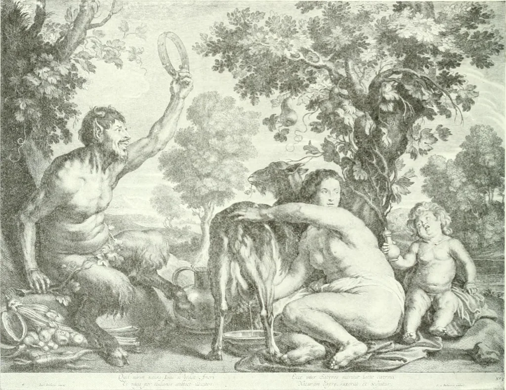 An illustration from Nouvelle mythologie illustrée, 1920, leaf 55