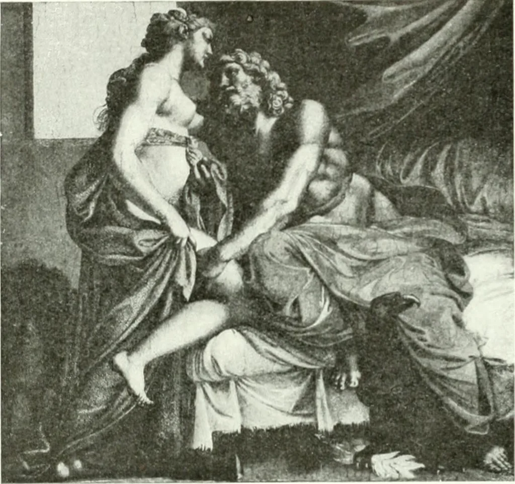 An illustration from Nouvelle mythologie illustrée, 1920, leaf 57