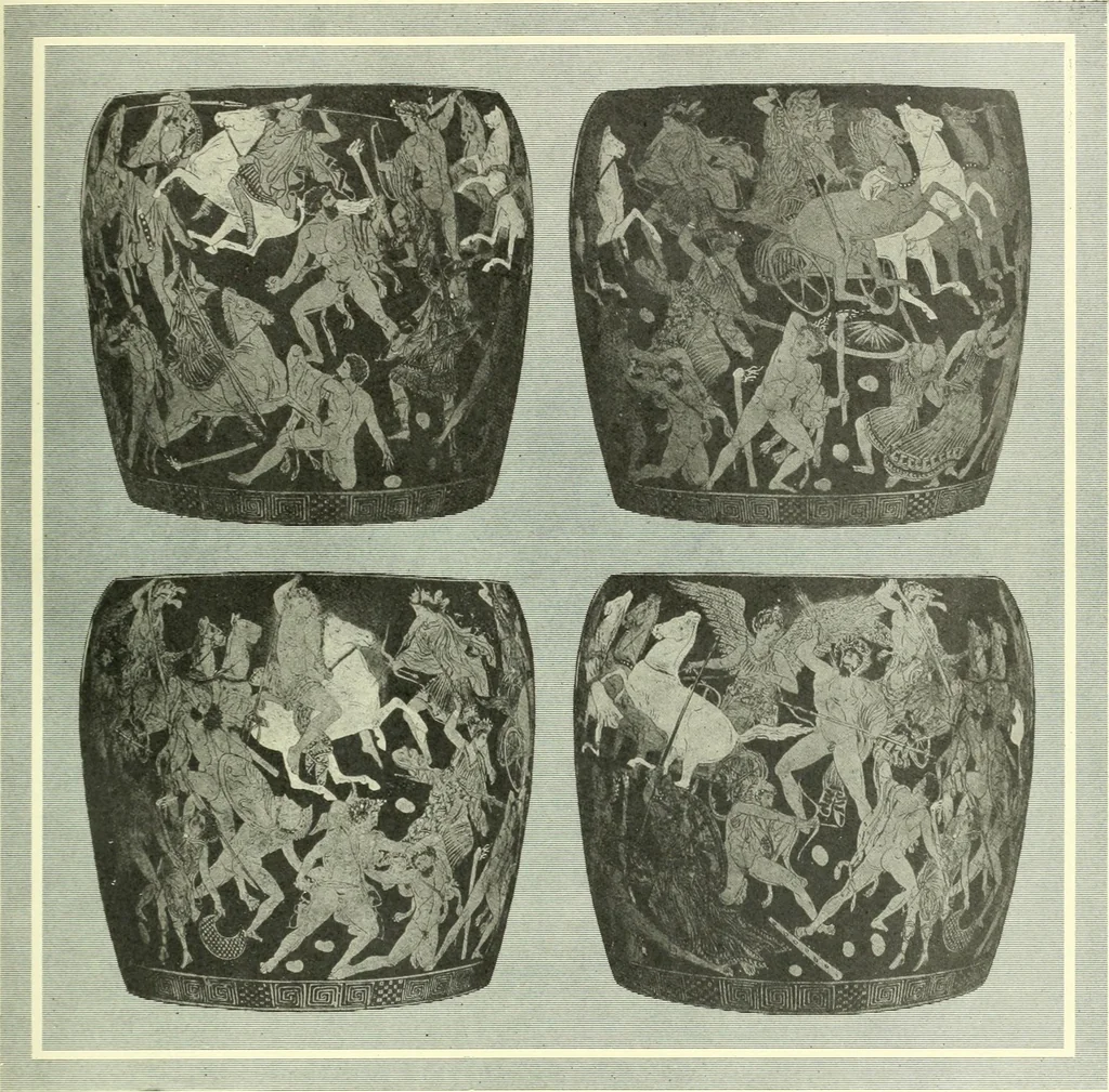 An illustration from Nouvelle mythologie illustrée, 1920, leaf 60