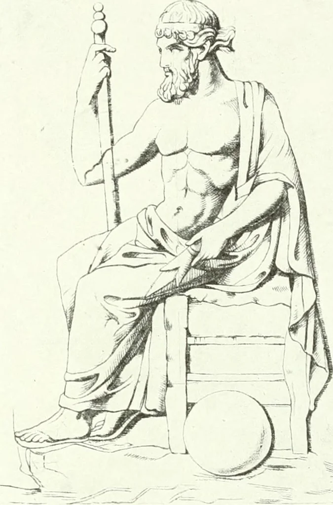 An illustration from Nouvelle mythologie illustrée, 1920, leaf 86