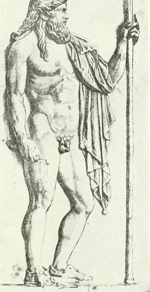 An illustration from Nouvelle mythologie illustrée, 1920, leaf 90