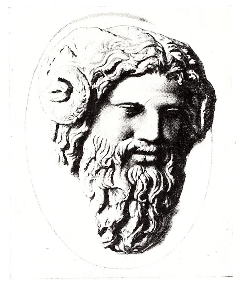 An illustration from Nouvelle mythologie illustrée, 1920, leaf 104