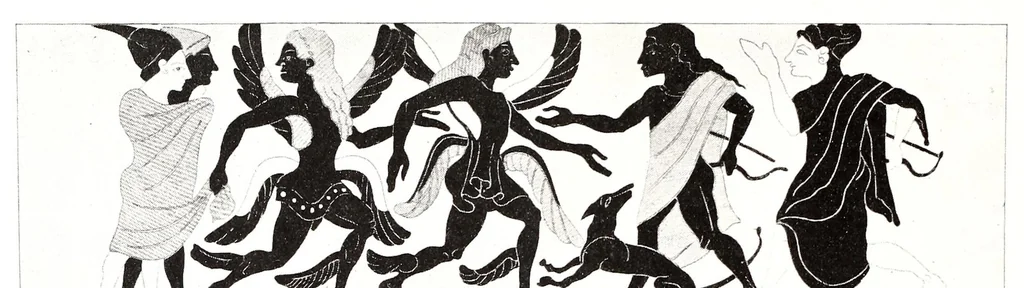 An illustration from Nouvelle mythologie illustrée, 1920, leaf 168