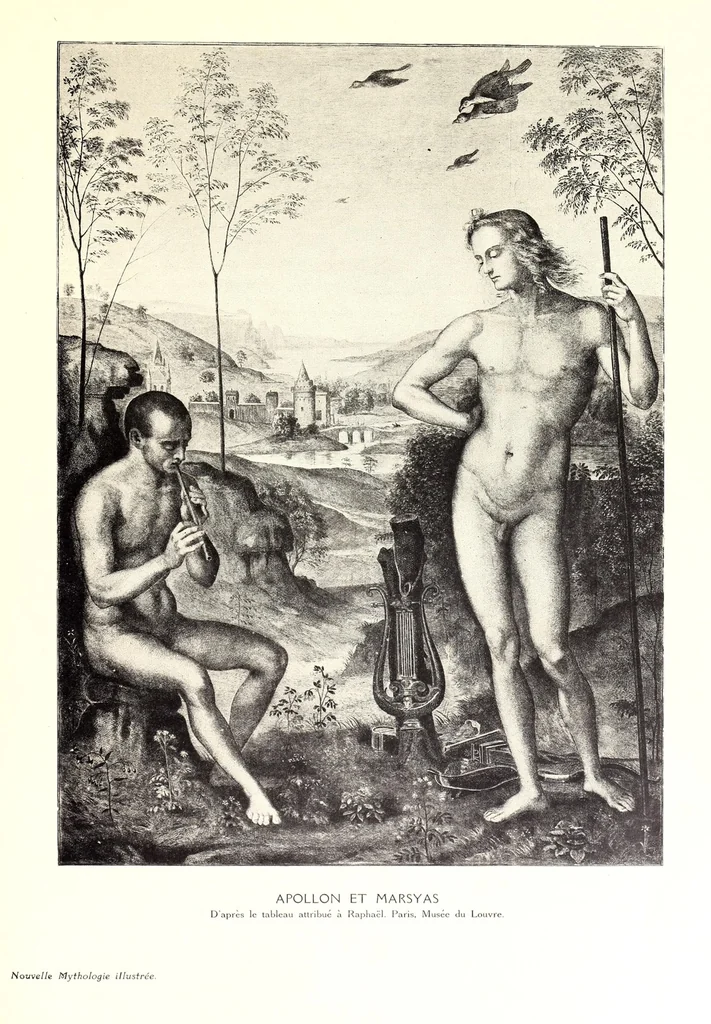 An illustration from Nouvelle mythologie illustrée, 1920, leaf 205