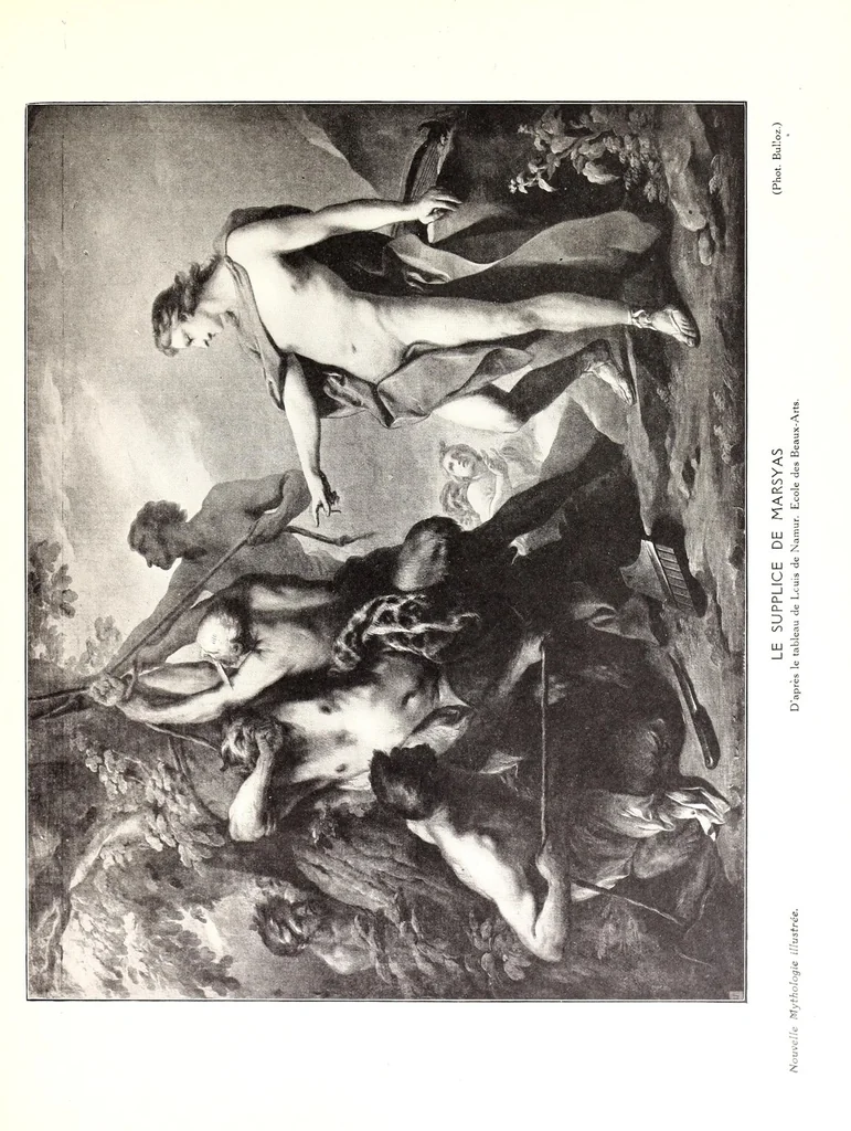 An illustration from Nouvelle mythologie illustrée, 1920, leaf 215
