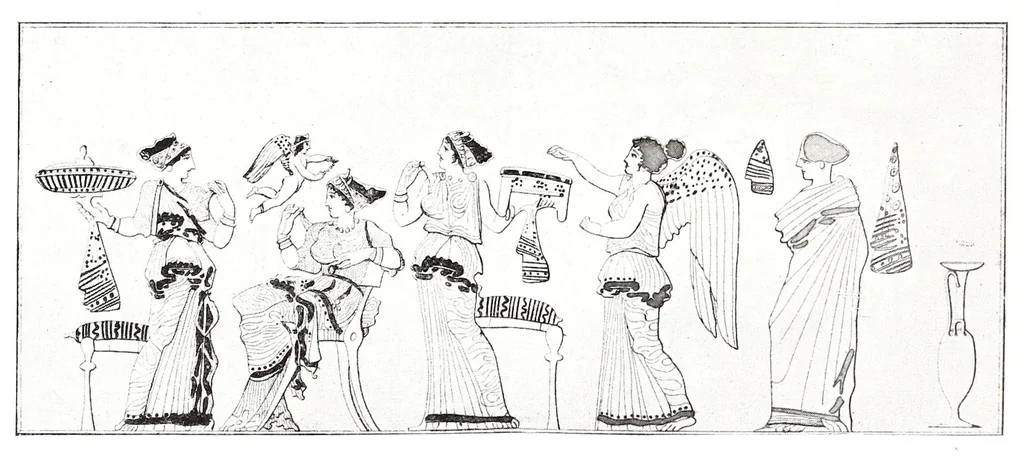 An illustration from Nouvelle mythologie illustrée, 1920, leaf 262