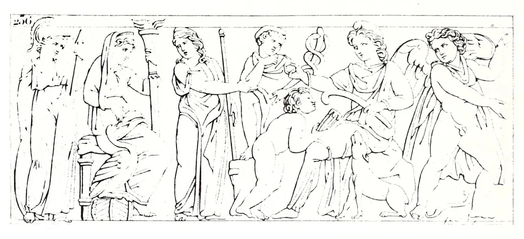 An illustration from Nouvelle mythologie illustrée, 1920, leaf 274