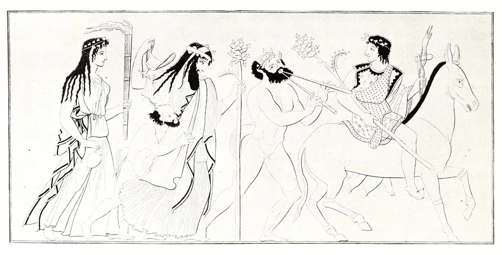 An illustration from Nouvelle mythologie illustrée, 1920, leaf 322