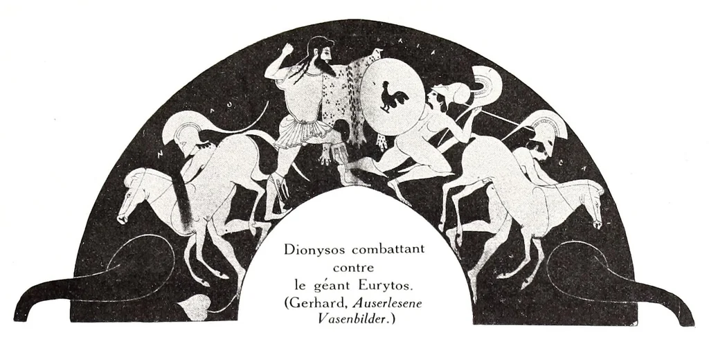 An illustration from Nouvelle mythologie illustrée, 1920, leaf 423