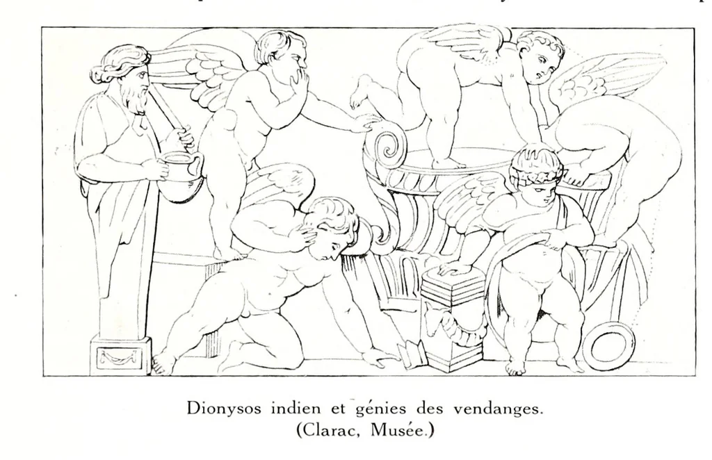 An illustration from Nouvelle mythologie illustrée, 1920, leaf 449