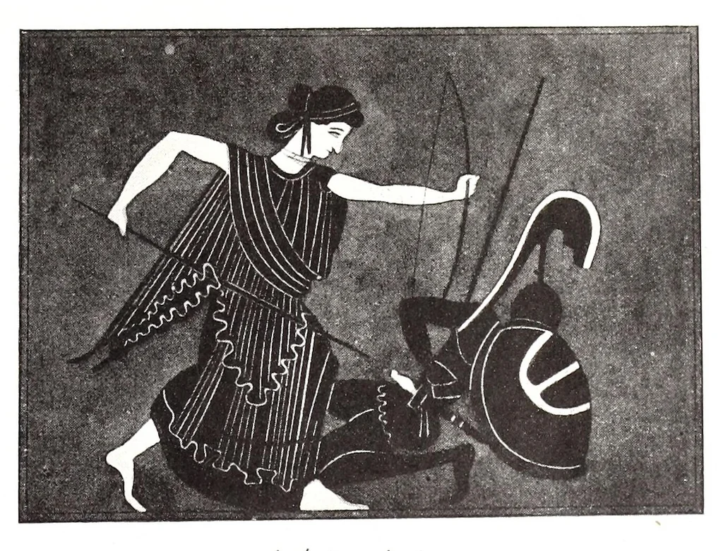 An illustration from Nouvelle mythologie illustrée, 1920, leaf 49