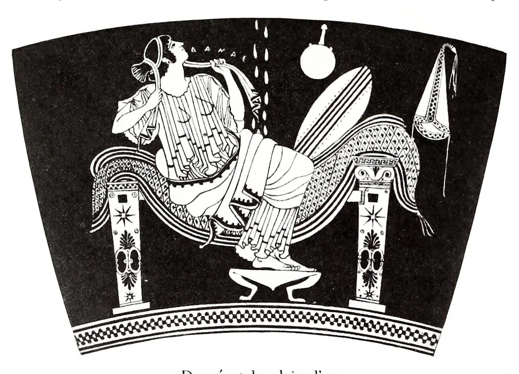 An illustration from Nouvelle mythologie illustrée, 1920, leaf 76