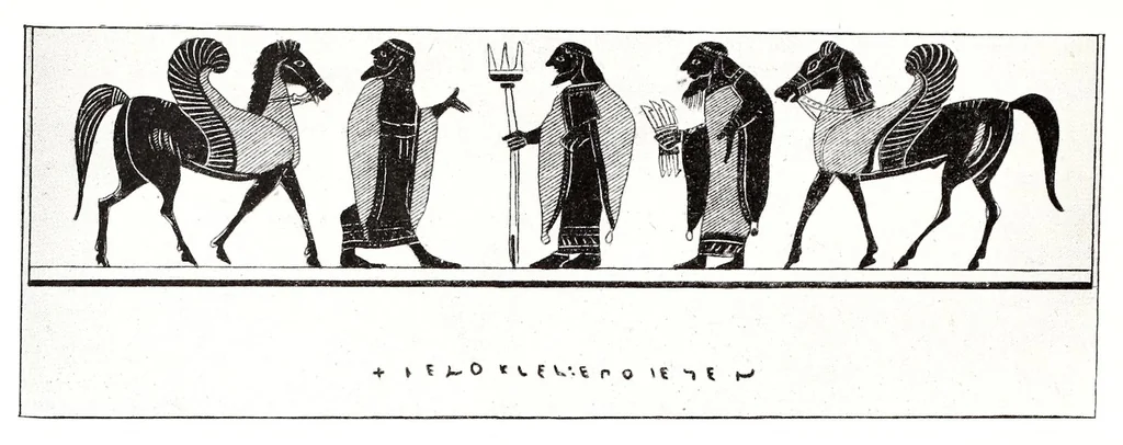 An illustration from Nouvelle mythologie illustrée, 1920, leaf 90