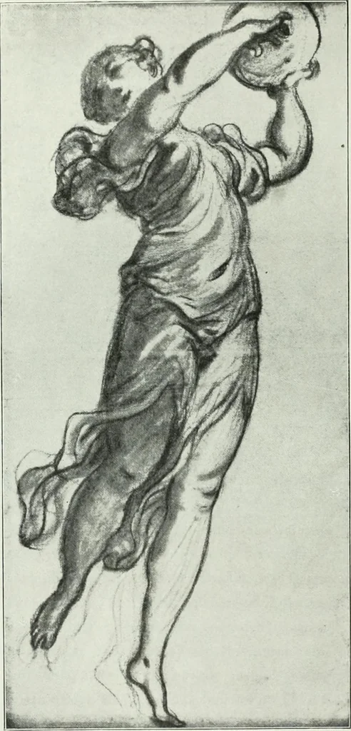 An illustration from Nouvelle mythologie illustrée, 1920, leaf 101