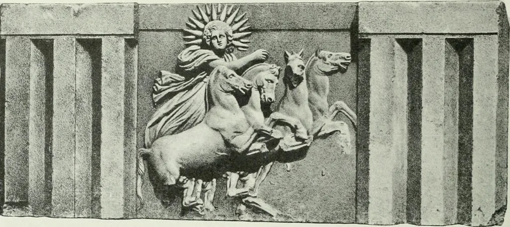 An illustration from Nouvelle mythologie illustrée, 1920, leaf 111