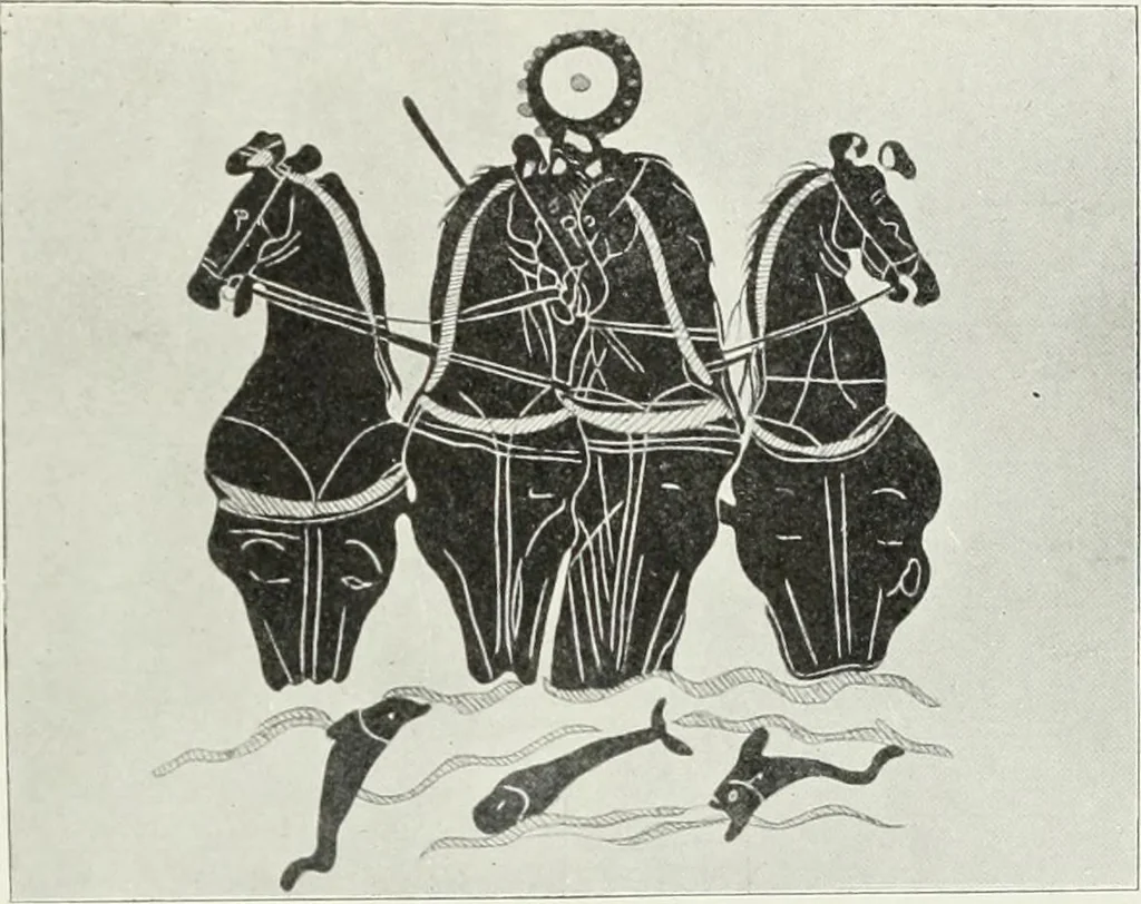 An illustration from Nouvelle mythologie illustrée, 1920, leaf 116