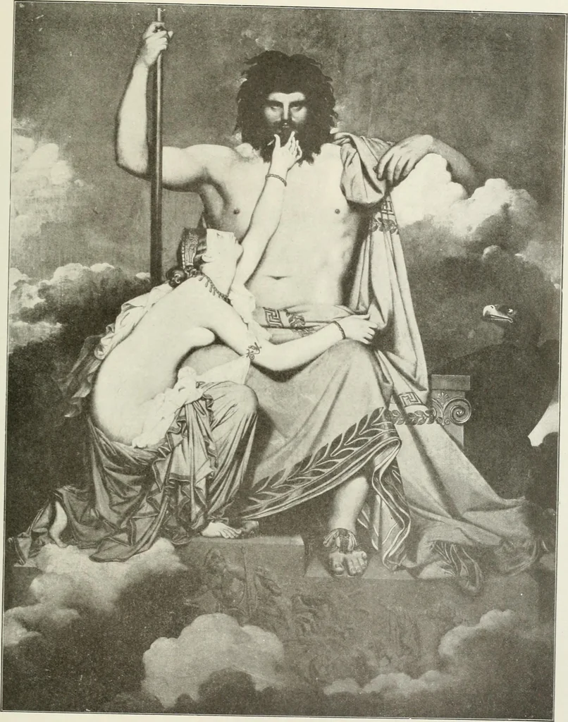 An illustration from Nouvelle mythologie illustrée, 1920, leaf 12