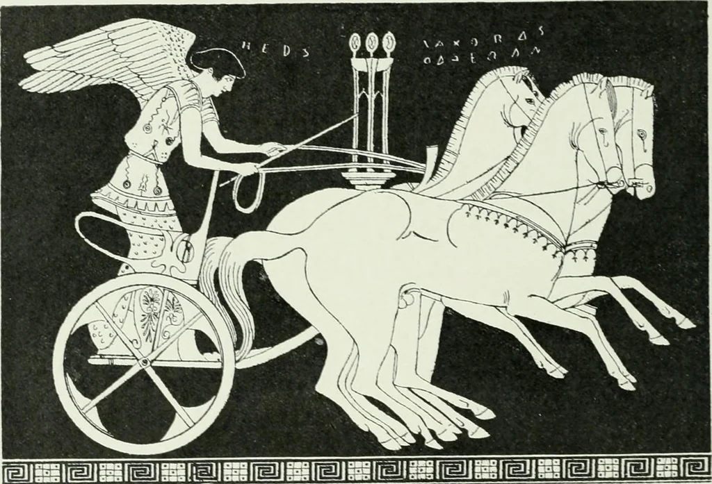 An illustration from Nouvelle mythologie illustrée, 1920, leaf 125