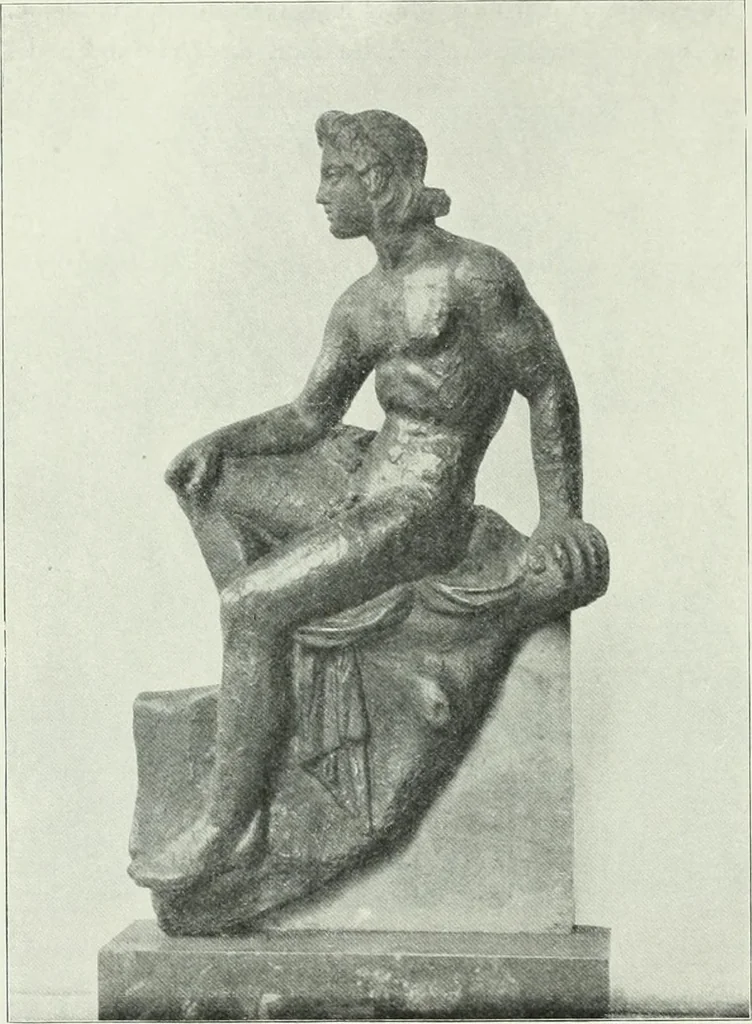 An illustration from Nouvelle mythologie illustrée, 1920, leaf 127