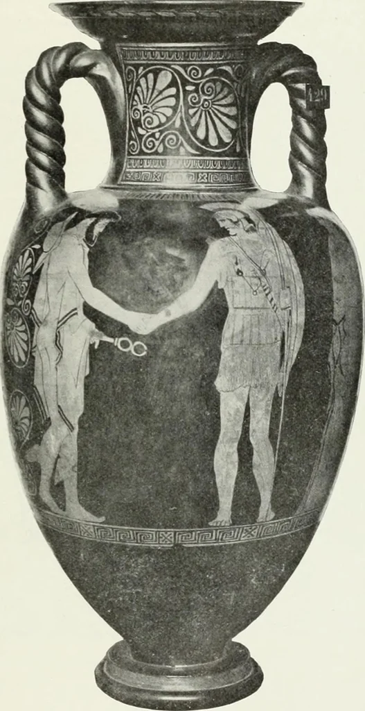 An illustration from Nouvelle mythologie illustrée, 1920, leaf 138