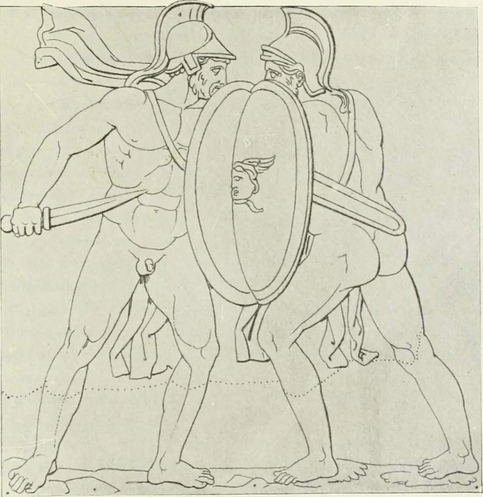 An illustration from Nouvelle mythologie illustrée, 1920, leaf 146