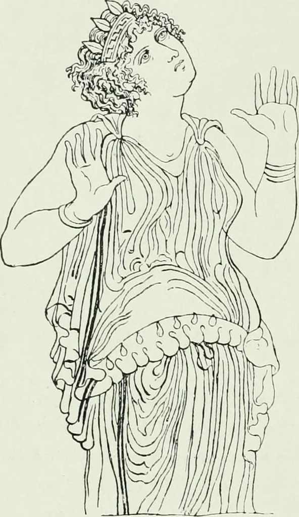 An illustration from Nouvelle mythologie illustrée, 1920, leaf 15