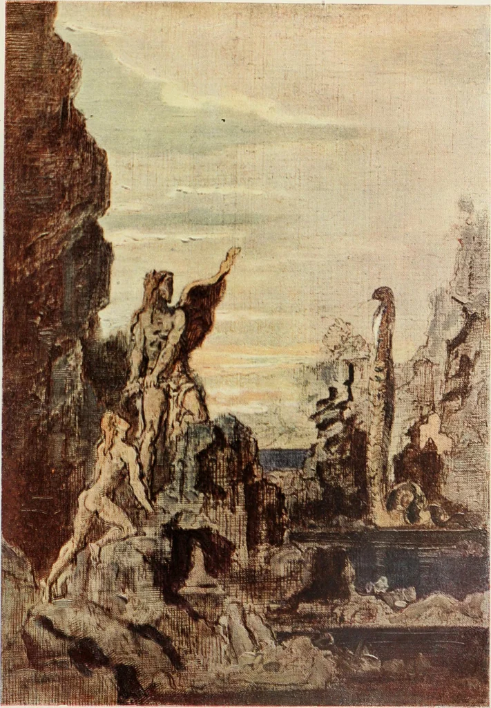 An illustration from Nouvelle mythologie illustrée, 1920, leaf 162