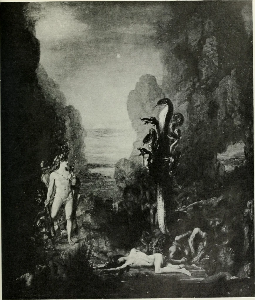 An illustration from Nouvelle mythologie illustrée, 1920, leaf 172