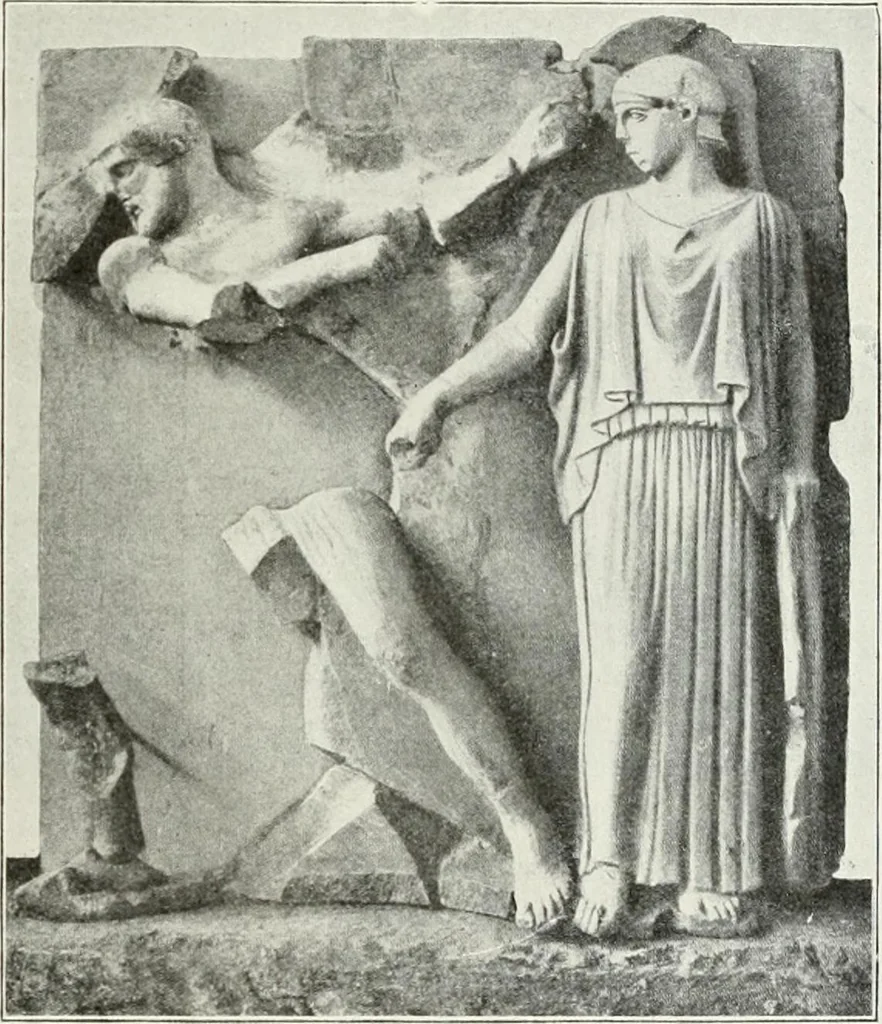 An illustration from Nouvelle mythologie illustrée, 1920, leaf 188