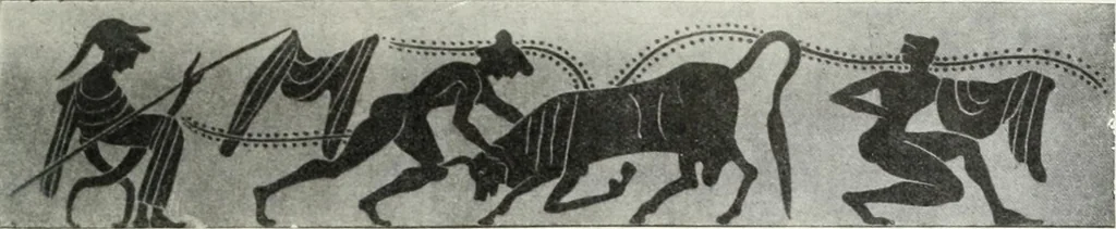 An illustration from Nouvelle mythologie illustrée, 1920, leaf 194