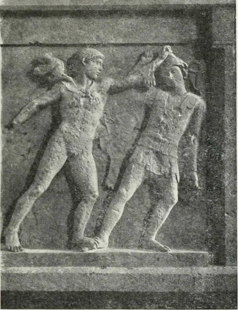 An illustration from Nouvelle mythologie illustrée, 1920, leaf 198