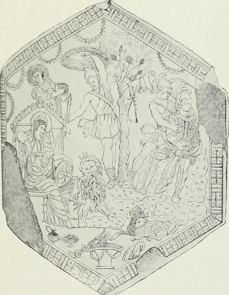 An illustration from Nouvelle mythologie illustrée, 1920, leaf 20