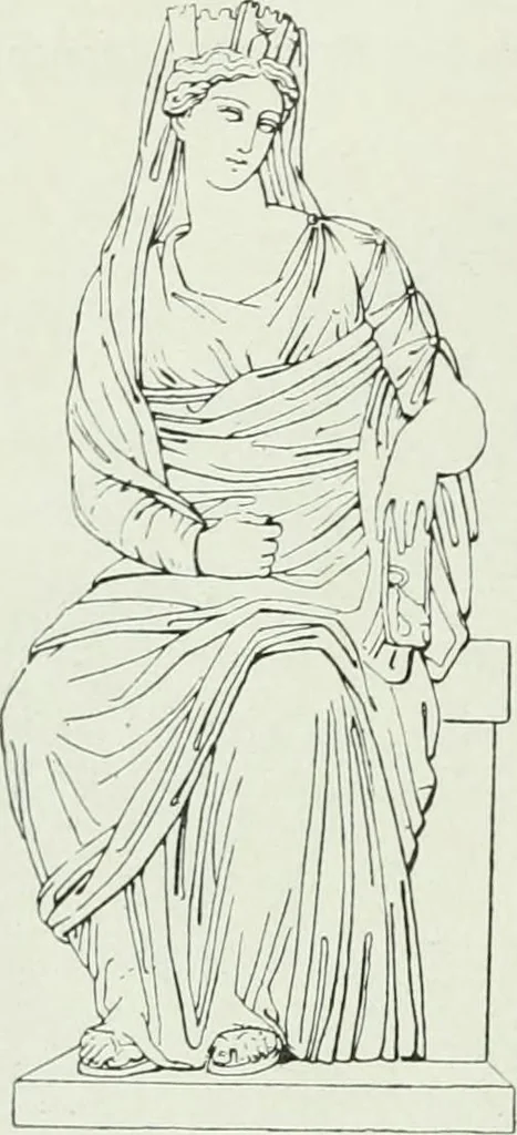 An illustration from Nouvelle mythologie illustrée, 1920, leaf 21