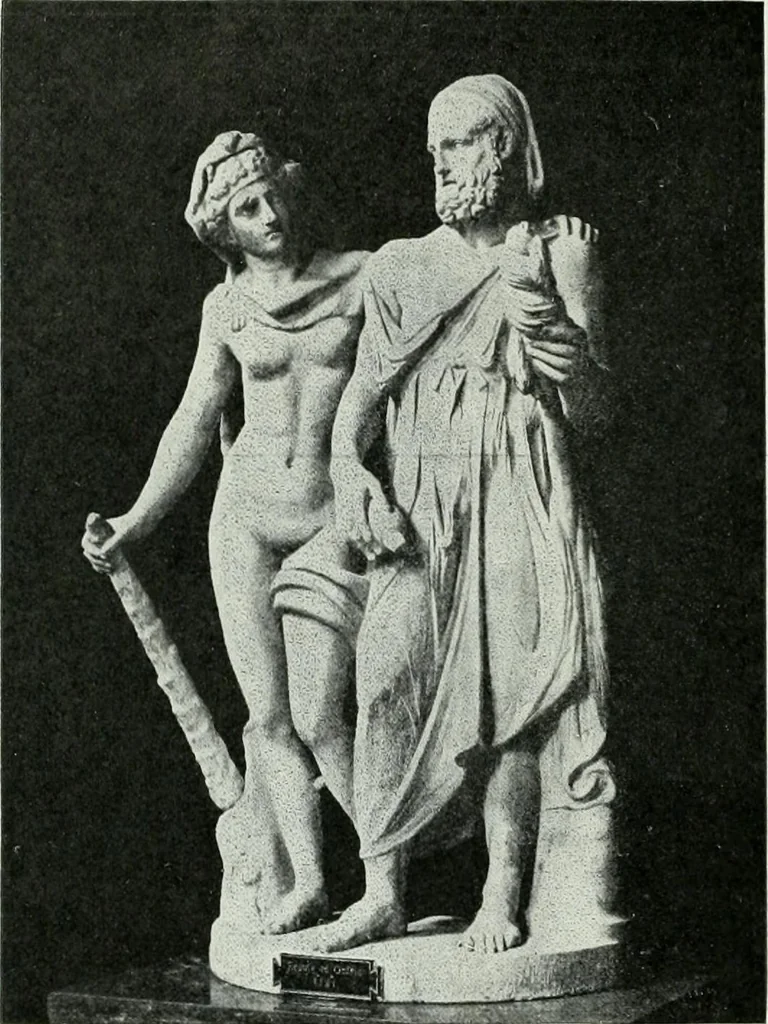 An illustration from Nouvelle mythologie illustrée, 1920, leaf 217