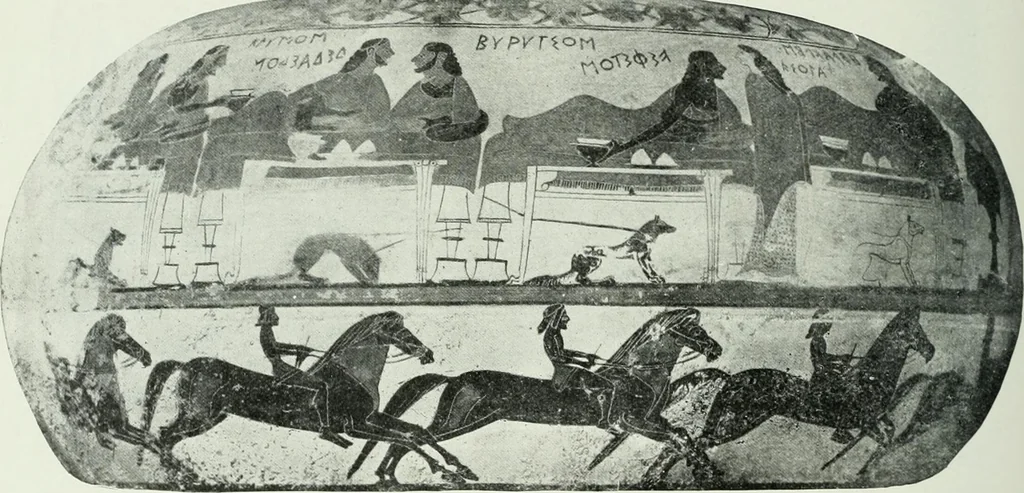 An illustration from Nouvelle mythologie illustrée, 1920, leaf 227
