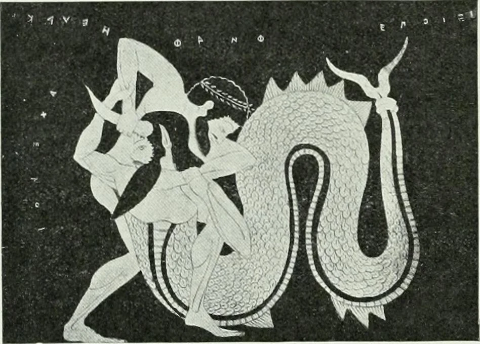 An illustration from Nouvelle mythologie illustrée, 1920, leaf 229