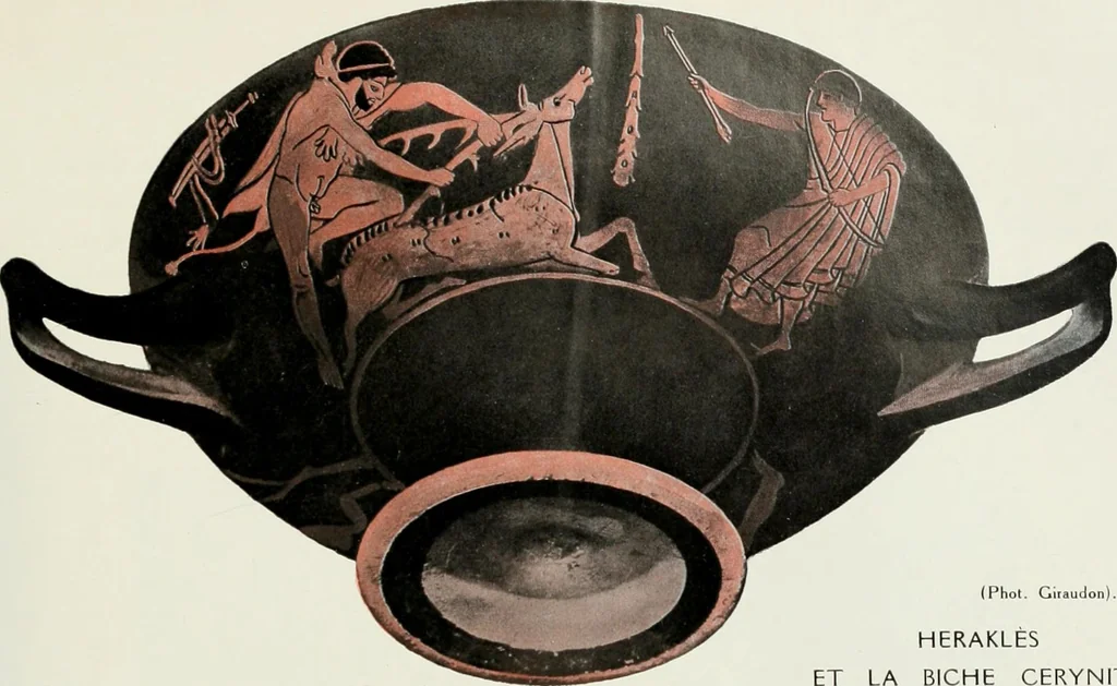 An illustration from Nouvelle mythologie illustrée, 1920, leaf 262