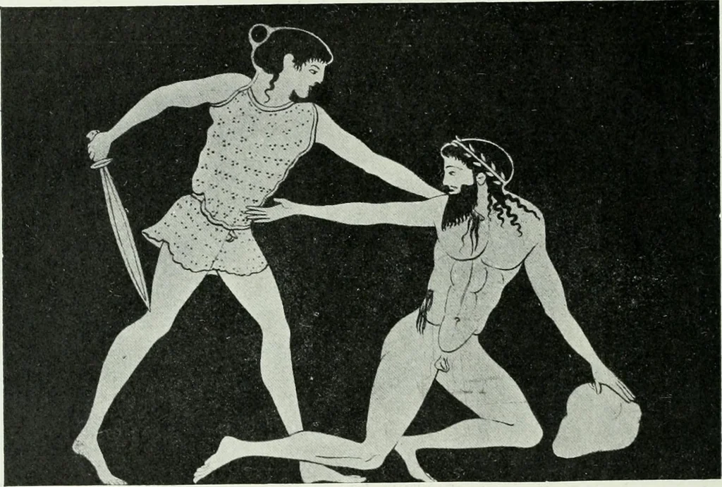 An illustration from Nouvelle mythologie illustrée, 1920, leaf 265