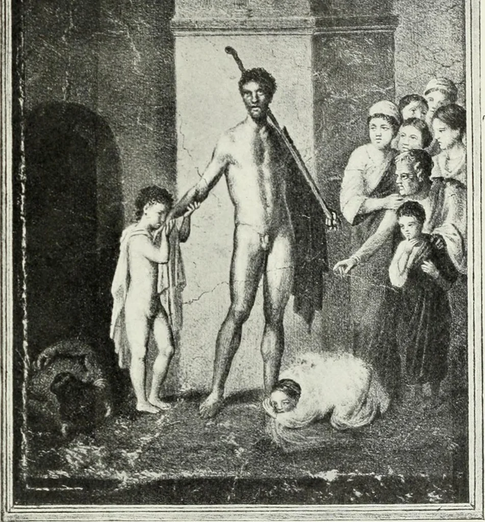 An illustration from Nouvelle mythologie illustrée, 1920, leaf 268