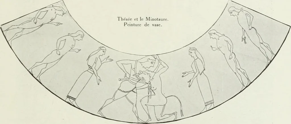 An illustration from Nouvelle mythologie illustrée, 1920, leaf 276