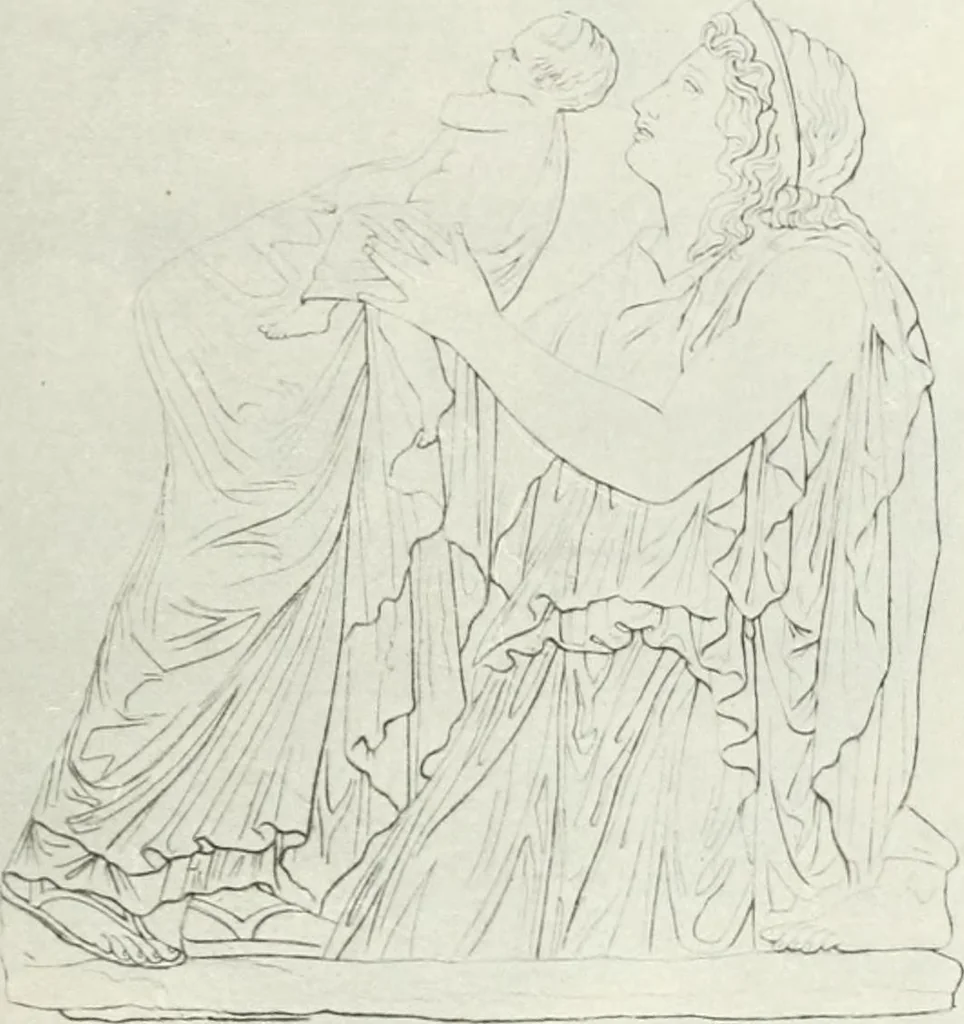 An illustration from Nouvelle mythologie illustrée, 1920, leaf 298