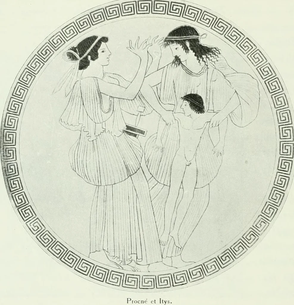 An illustration from Nouvelle mythologie illustrée, 1920, leaf 299
