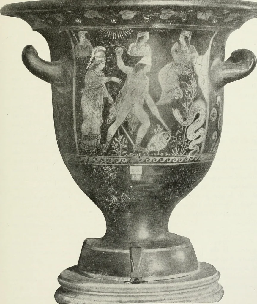 An illustration from Nouvelle mythologie illustrée, 1920, leaf 302