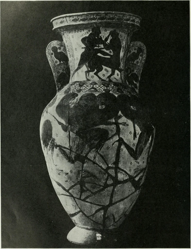 An illustration from Nouvelle mythologie illustrée, 1920, leaf 329