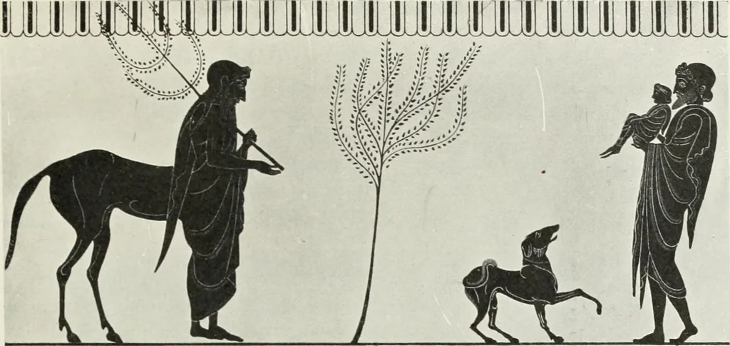 An illustration from Nouvelle mythologie illustrée, 1920, leaf 332