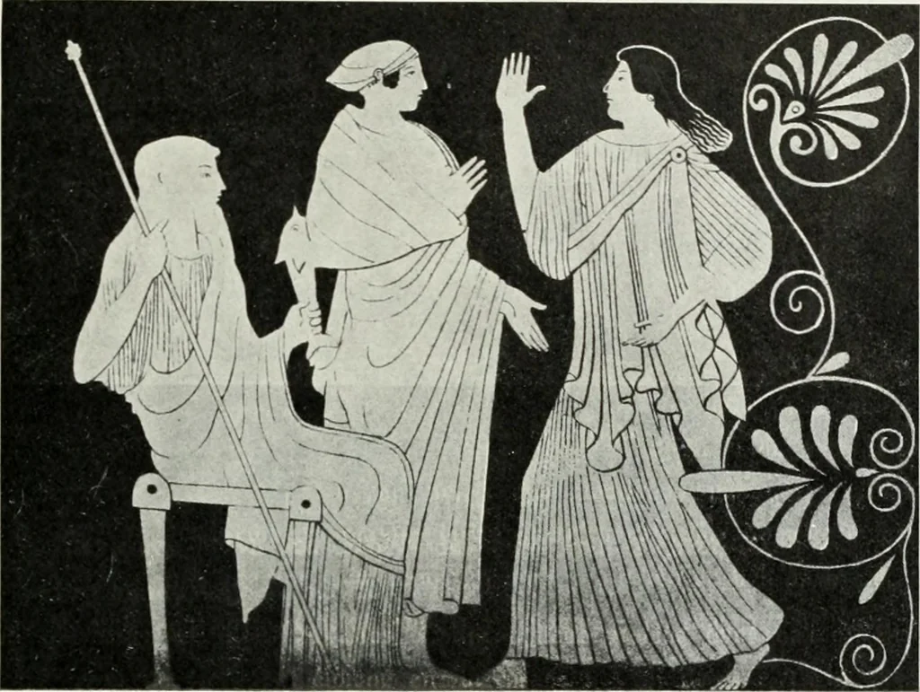An illustration from Nouvelle mythologie illustrée, 1920, leaf 334