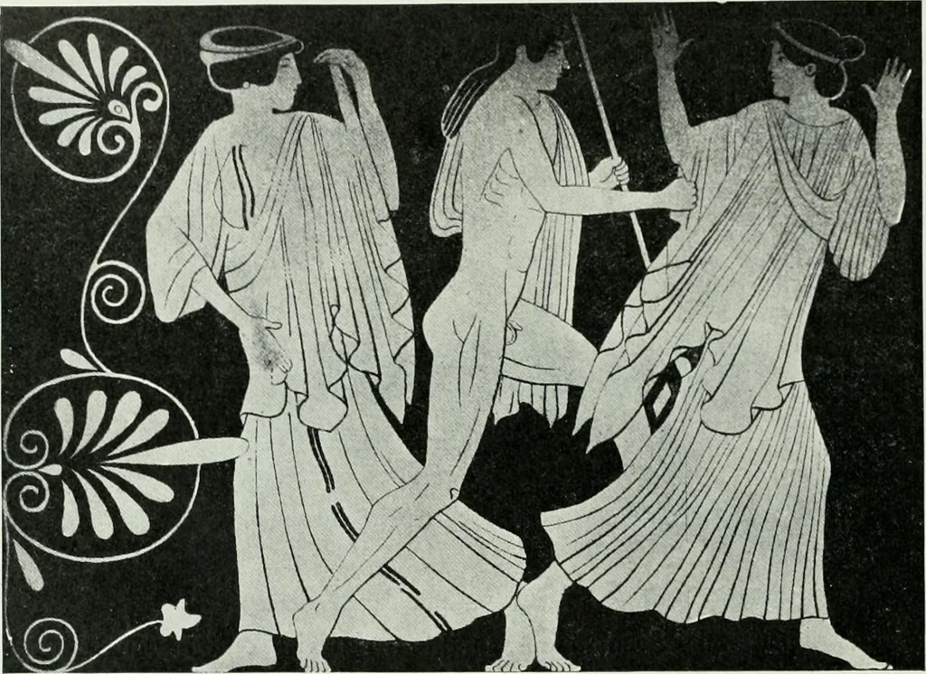 An illustration from Nouvelle mythologie illustrée, 1920, leaf 337
