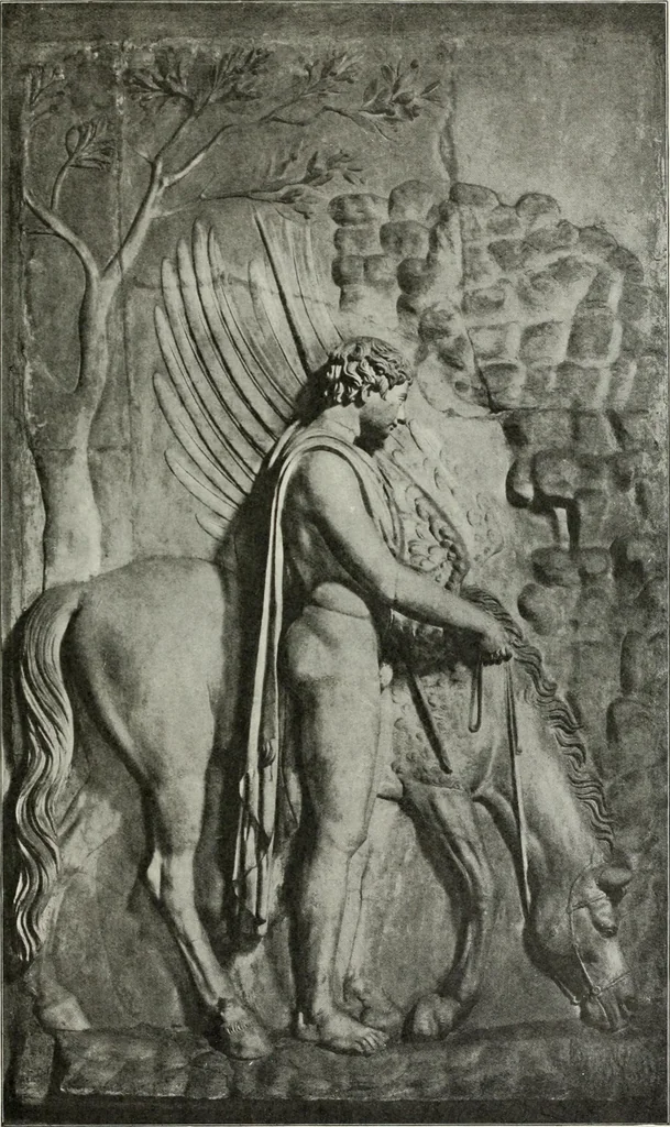 An illustration from Nouvelle mythologie illustrée, 1920, leaf 360