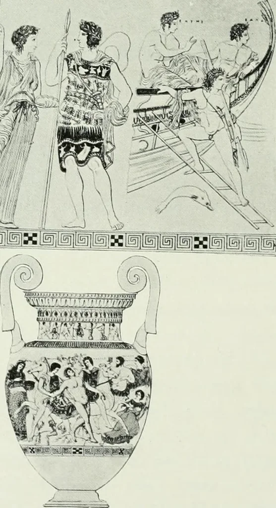 An illustration from Nouvelle mythologie illustrée, 1920, leaf 365